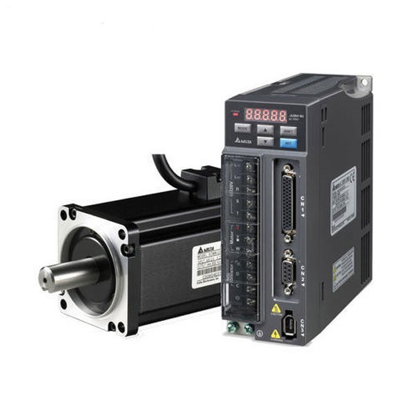 سروو موتور دلتا مدل B2-400w-3000RPM گشتاور 1.27 نیوتن متر (بدون ترمز)