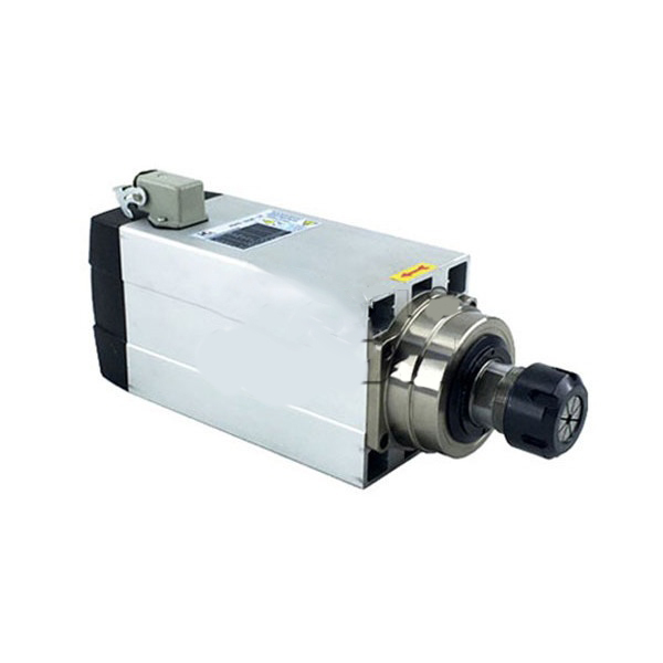 اسپیندل موتور hqm اچ کیو ام مدل A120-4038-18 هوا خنک (380V/12KW/ER40/18000RPM)
